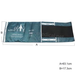 Stór Adult Single Tube Nibp steinar fyrir blóðþrýstingsskjá