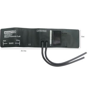 Neonate # 5 Varanlegur Nibp Cuff, 8,9-15cm Arm Circumference, án Gasbag