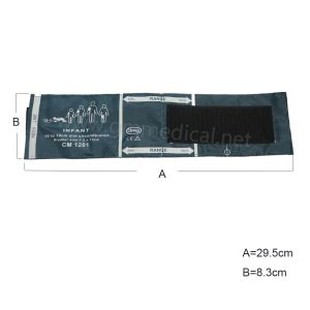 NIBP-stelpa fyrir einnota túpa fyrir blóðþrýstingsskjár, nylonþræðir