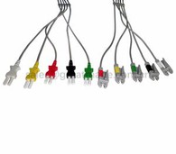 Samhæfð Spacelab Tru-Link Leadwire sett, 5-blý, grípa, IEC, 24in & 2PIN
