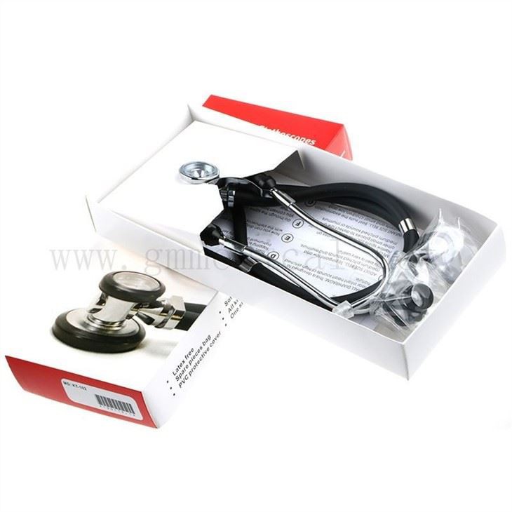 Professional Multifunctional Stethoscope Portable Medical Stethoscope Dual Headed Double Tube.