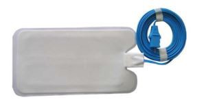 Einangrað einnota diskur með kapli