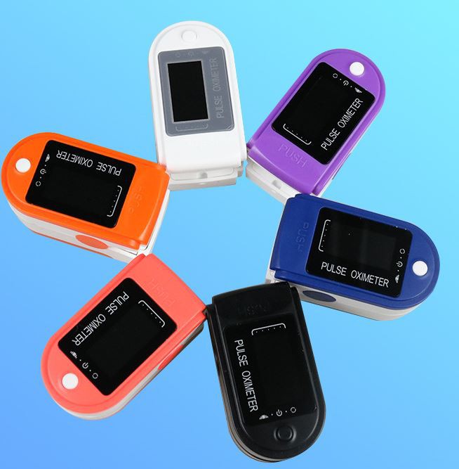 Blóðþrýstingsnemi Fingur Stafrænn fingurgómi Lækningatæki Súrefnisskynjari