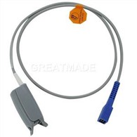 Adult Finger Clip Spo2 Sensor Notkun fyrir Nellcor OXIMAX